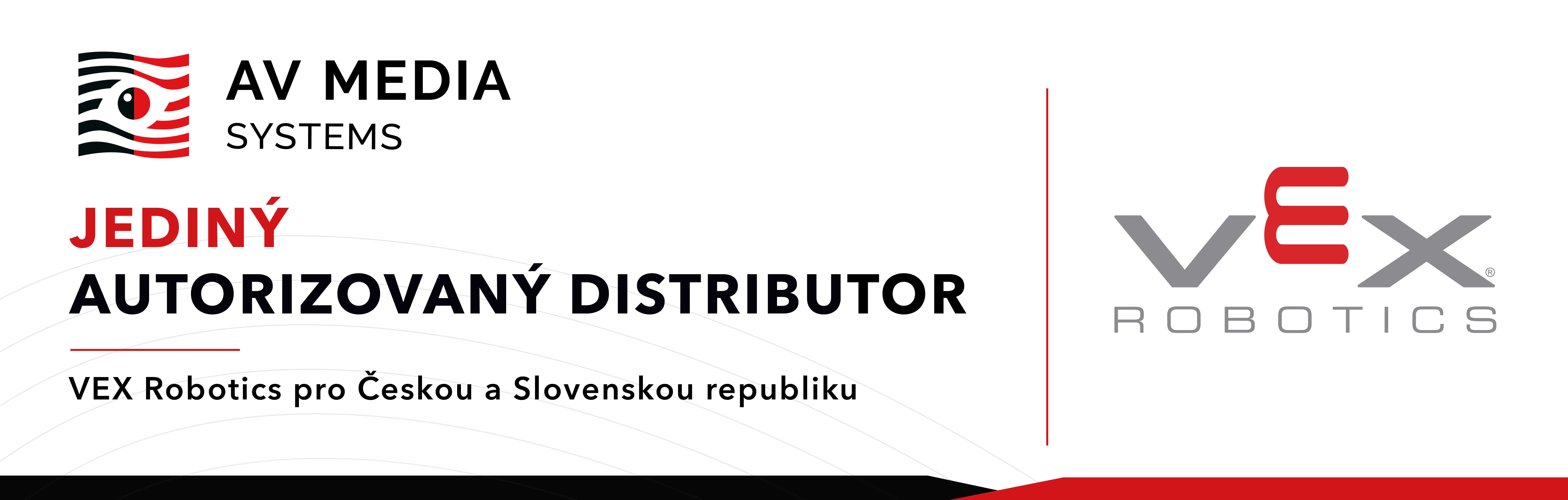 AV media systems, a.s., autorizovaný distributor VEX Robotics
